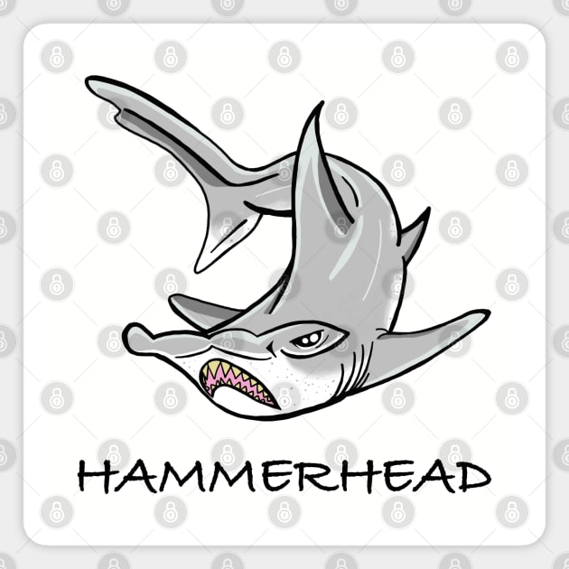 Hammerhead Shark Magnet by SNK Kreatures